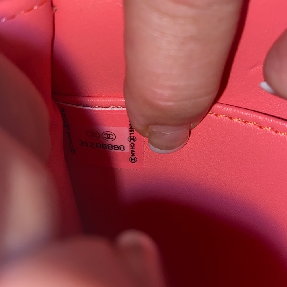 Pink Quilted Rectangular Flap Mini Light Hardware - image 8